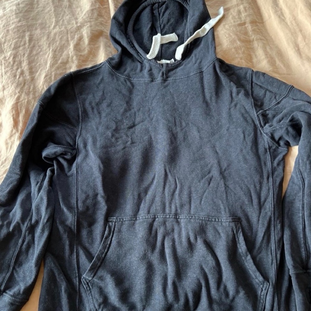 Jungmaven black hoodie, unisex size small